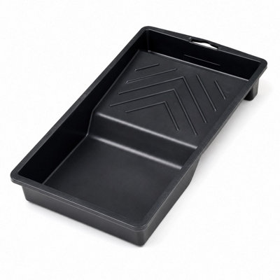 4 Inch Mini Paint Roller Tray Reusable For Decorating DIY Small Paint Projects - Black - Image 3