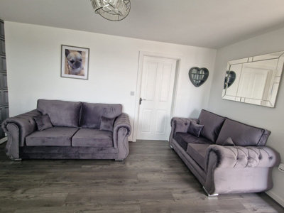 B&Q 3+2 Falcon - Grey Fullback Sofas