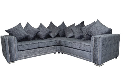 B&Q Stunning Bentley Corner Fullback Sofas