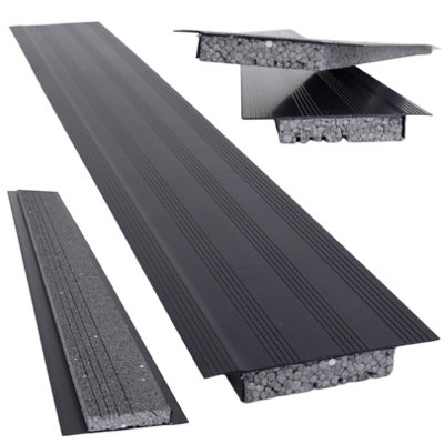 Novecrafto Insulated Cavity Closer 1.2M Pack Of 5 With 6M CoverageAdjustable Eps 50-100mm Suitable For Window & Door FramesSilver from B&Q