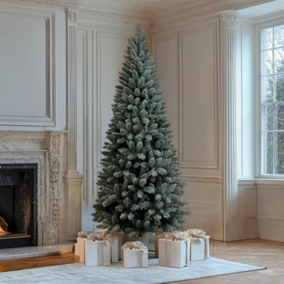 Norfolk Leisure Frosted Anders Fir - Artificial Christmas Tree 6Ft