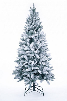 Norfolk Leisure Frosted Anders Fir - Artificial Christmas Tree 8Ft