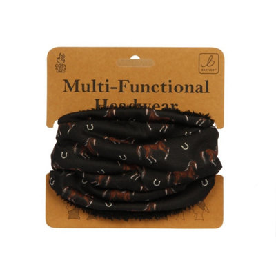 Bartleby Multifunctional Fleece Lined Snood Headwear Country Horse from B&Q