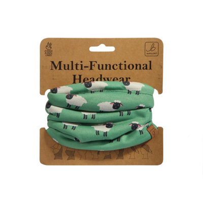 Bartleby Multifunctional Fleece Lined Snood Headwear Country Sheep from B&Q