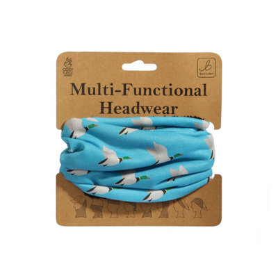 B&Q -  Multifunctional Fleece Lined Snood Headwear Flying Duck