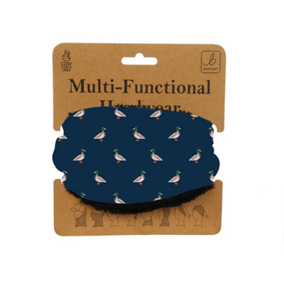 Bartleby Multifunctional Fleece Lined Snood Headwear Mallard Duck Size 40