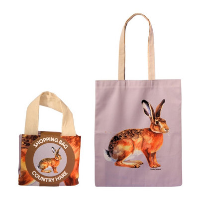 Bartleby Shopper Bag Country Hare from B&Q