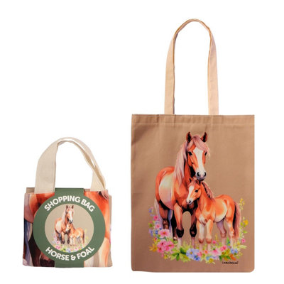 Bartleby Shopper Bag Horse And Foal from B&Q