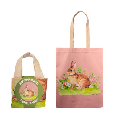 Bartleby Shopper Bag Rural Rabbit from B&Q