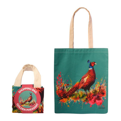 Bartleby Shopper Bag Golden Pheasent from B&Q