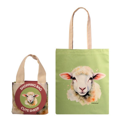 Bartleby Shopper Bag Cute Sheep from B&Q