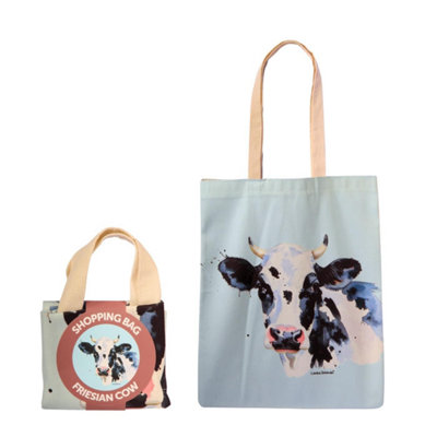 Bartleby Shopper Bag Friesian Cow from B&Q