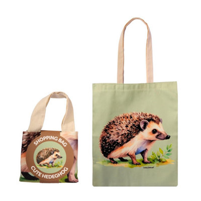 Bartleby Shopper Bag Cute Hedgehog from B&Q