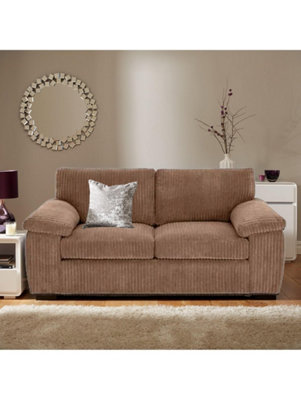 SquareBoxx Capri Jumbo Cord Sofa2 Seater, from B&Q