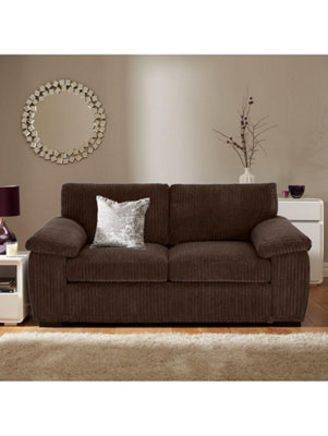 SquareBoxx Capri Jumbo Cord Sofa2 Seater from B&Q