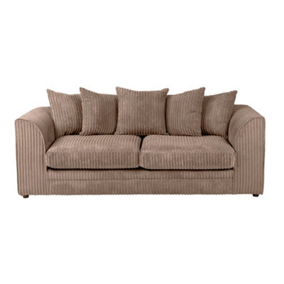 SquareBoxx Lennox Coffee Sofa Set 3 Seater from B&Q