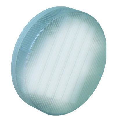 2 X Gx53 7 Watt 2 Pin Warm White Compact Fluorescent Cfl Quality 3000K
