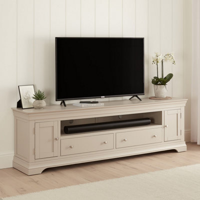 The Furniture Market Wilmslow Grey Xxl Widescreen Tv Unit from B&Q