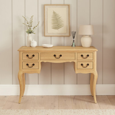 The Furniture Market French Chateau Oak Dressing Table from B&Q