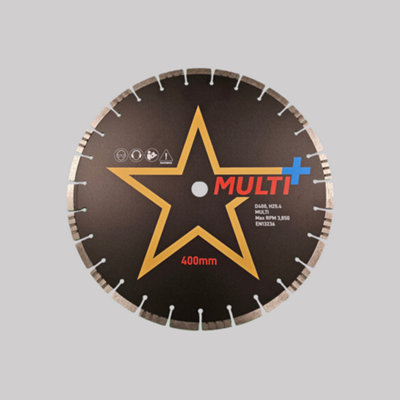 STAR+ 400mm Hdp Star Multi+ Diamond Blade 20mm Bore from B&Q