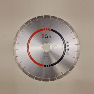 Arix 400mm Silenced Granite Diamond Blade from B&Q