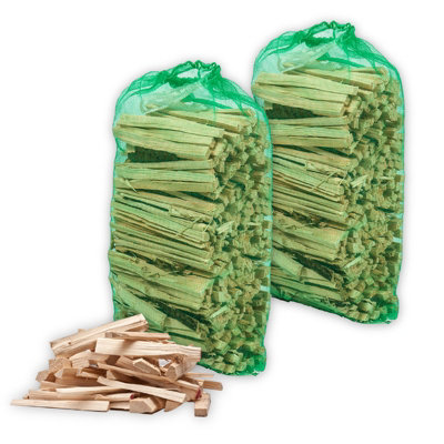 Carbeth Plants Kiln Dried Kindling Wood (Approx 5Kg)Easy Light Natural Firelighters For Wood BurnersFire PitsBbqs & Stone Pizza Ovens from B&Q
