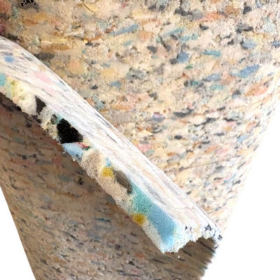 8mm Interfloor Super 8 Carpet Underlay Pu Rebond 15.07M² Roll from B&Q