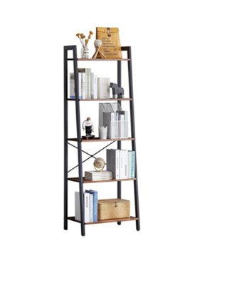Modcraft 5-Tier Ladder ShelfIndustrial Bookshelf And Plant Stand from B&Q
