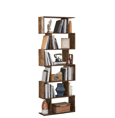 Modcraft 6-Tier Modern Style Bookcase ShelfStorage Unit from B&Q
