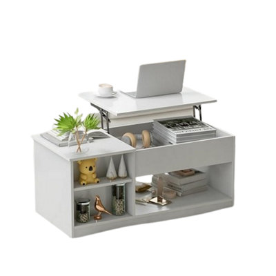 Modcraft Lift Top Coffee Table With Storage And Wooden Centre Table from B&Q