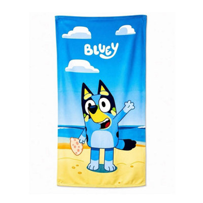 B&Q -  Blue Beach And Bath Towel - Image 4
