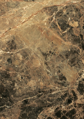 GravaHaus Breccia Paradiso  Laminate Kitchen Upstand  4.1M X 100mm X 20mm  Fp3457 from B&Q