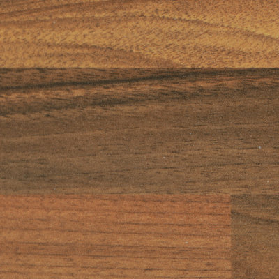 GravaHaus Natural Block Walnut Laminate Worktop Edging Strip1.4M X 44mmFp0215 from B&Q