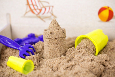GravaHaus Childrens Play Sand For Soft Play Kids Non Toxic Play SandSand Bags For Sand Pit And Other Play Areas (Large) 20Kg from B&Q