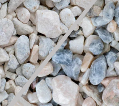 GravaHaus Decorative Gravel 14/20mm Flamingo Chipping 20Kg Bag Garden Landscaping from B&Q