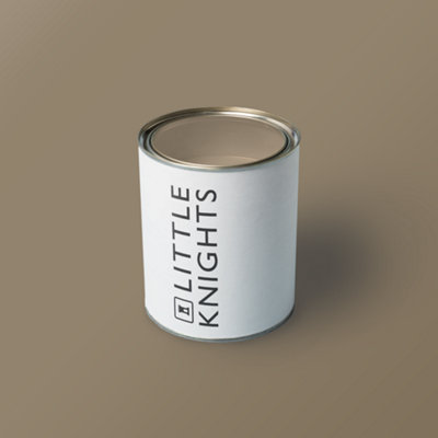 Little Knights Interior Emulsion Paint - Silk - Quilton - 2.5 Litres Brown