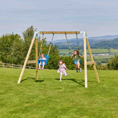 Rebo Premium Double Swing - Flex And Baby Navy Blue