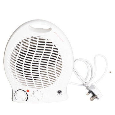 Shatchi 2000W Upright Fan Heater2 Heat Modes & Overheat Protection from B&Q