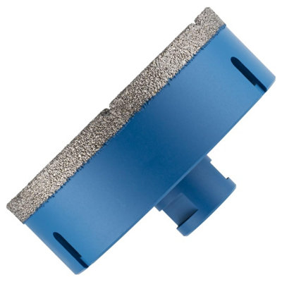 Rennie Tool Company 120mm Diamond Hole Saw Drill Bit With A M14 Shank For Angle Grinders. For Porcelain Tiles Ceramic Stone Granite Marble Glass from B&Q