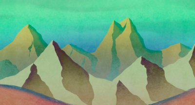 As Creation Altitude 2 Digital Mural 500Cm X 250Cm from B&Q