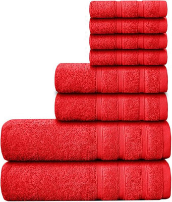 Casabella Luxury 100% Egyptian Cotton Towel Bale 8 Pieces 550 Gsm from B&Q
