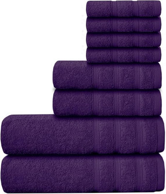 Casabella Luxury 100% Egyptian Cotton Towel Bale 8 Pieces 550 Gsm from B&Q
