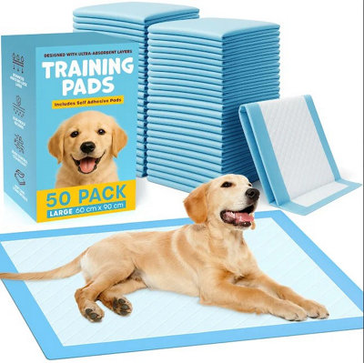 volila Super Absorbent Puppy Training Pads Leakproof Odour Control Quick Dry from B&Q