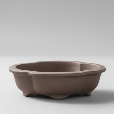 Yorkshire Bonsai Unglazed Bonsai Pot Floral 18Cm X 15Cm X 4Cm Yb1122 from B&Q