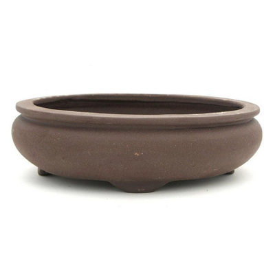Yorkshire Bonsai Unglazed Bonsai Pot Oval 18Cm X 15Cm X 4Cm Yb1118 from B&Q