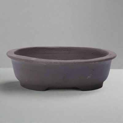 Yorkshire Bonsai Unglazed Bonsai Pot Oval 18Cm X 16Cm X 4Cm Yb1121 from B&Q