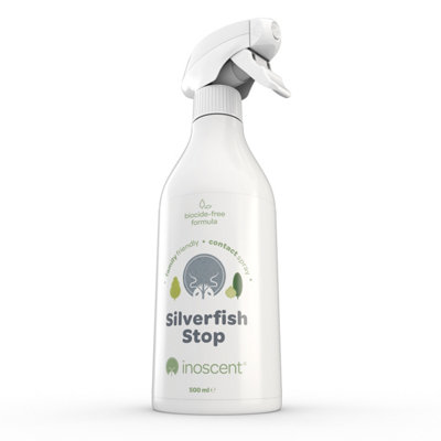 Inoscent Silverfish Killer Spray (500Ml)Kills On ContactEco Friendly Pest Control. Non-ToxicPet & Family Safe. Non-Staining from B&Q