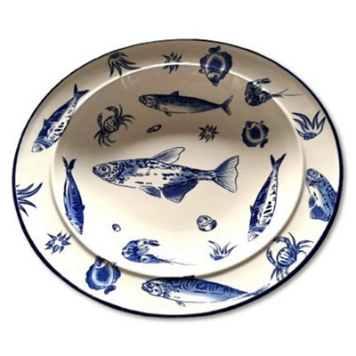 Rackhams Ocean Fish - Oval Serving Platter - Image 4