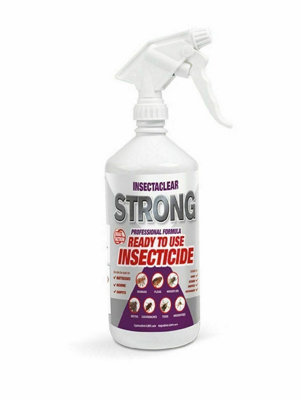 Pest O One Insectaclear Strong Phobi Dose Rtu (1 Litre) Fleas Bed Bug Housefly Moth Cockroaches Mosquitoes Killer from B&Q