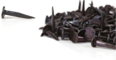 Sisi UK Carpet Upholstery Tacks Fine Blued Black Cut Tack Nails Pins 20mm Strong Durable Rust Resistant Furniture Diy Projects X50 from B&Q